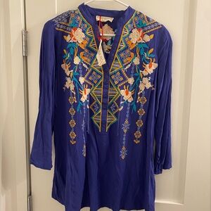 Floral Embroidered Blouse